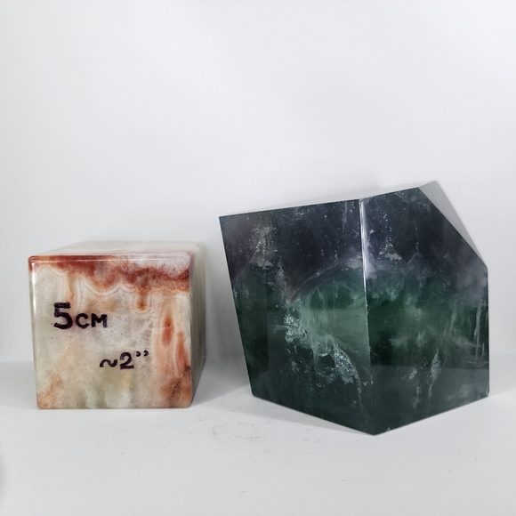 Green Fluorite Chunk Crystal - Picture 4 of 6
